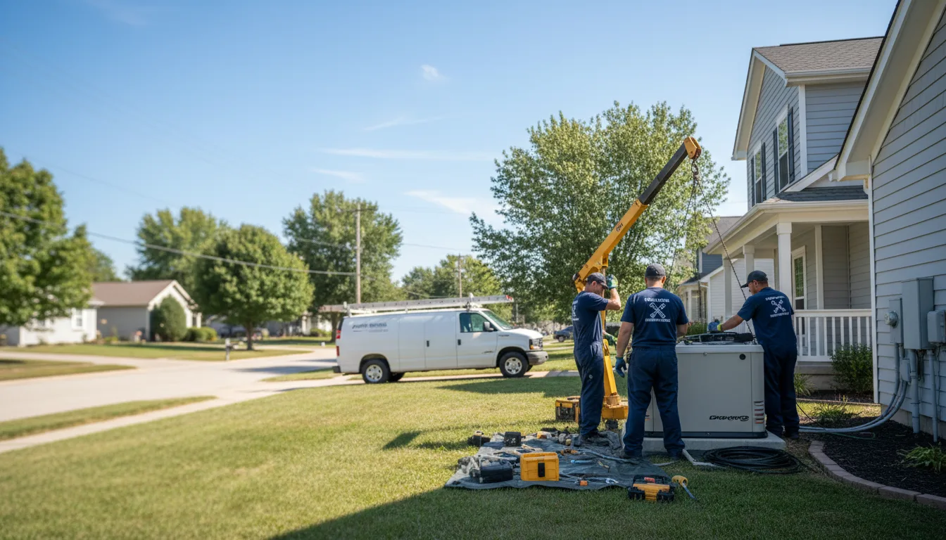 Generator Installation in Rose Hill, KS near me